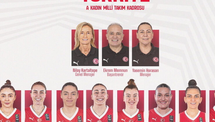 A Milli Kadın Basketbol Takımı’nın aday kadrosu açıklandı