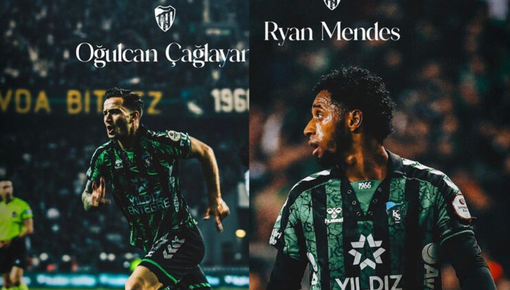 Kocaelispor, Oğulcan Çağlayan ve Ryan Mendes’le devam dedi