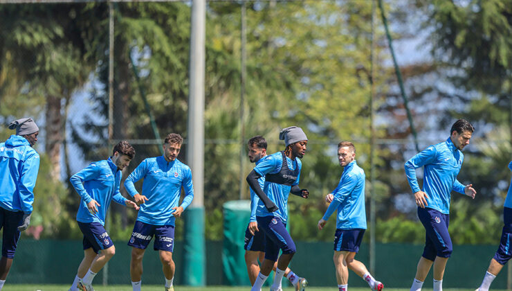 Trabzonspor’da Alanyaspor hazırlıkları…