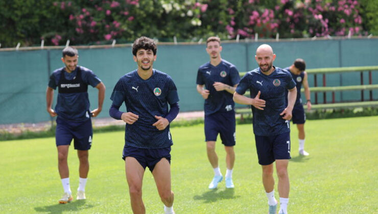 Alanyaspor, Beşiktaş maçına hazırlanıyor