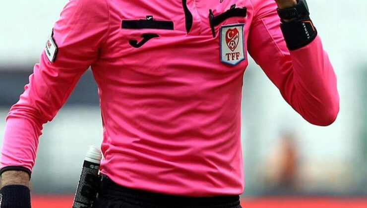1. Lig’de haftanın hakemleri açıklandı