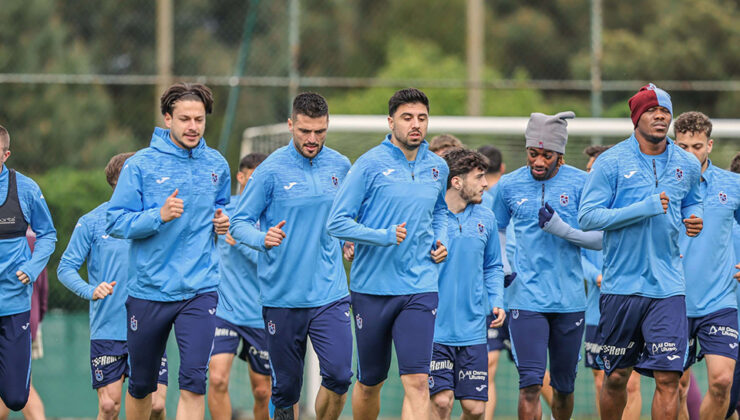 Trabzonspor’da çalışmalar sürüyor